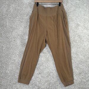 Champion Tan Ribbed Jogger Sweatpants‎ - XL